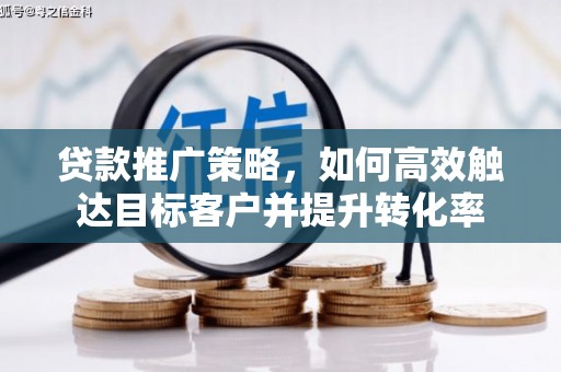桃山贷款推广策略，如何高效触达目标客户并提升转化率