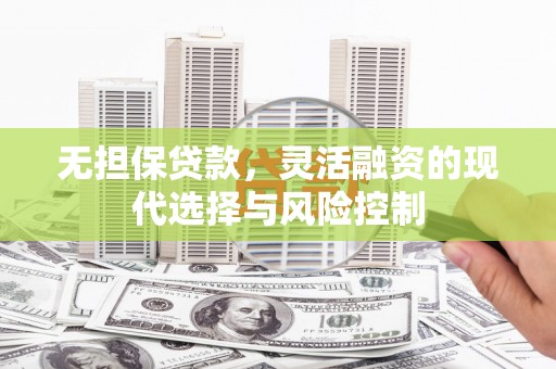 桃山无担保贷款，灵活融资的现代选择与风险控制