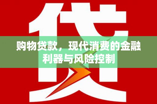 桃山购物贷款，现代消费的金融利器与风险控制