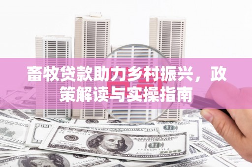 桃山畜牧贷款助力乡村振兴，政策解读与实操指南