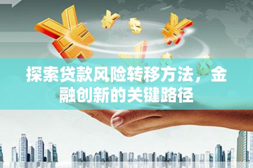 桃山探索贷款风险转移方法，金融创新的关键路径