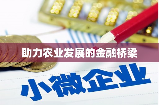 桃山助力农业发展的金融桥梁