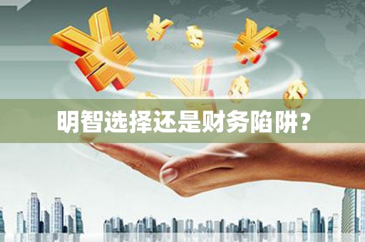 桃山明智选择还是财务陷阱？