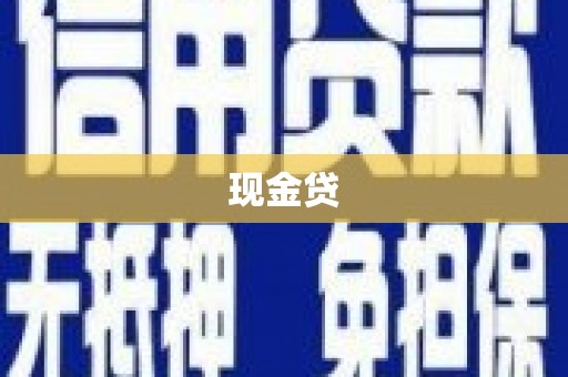 桃山现金贷